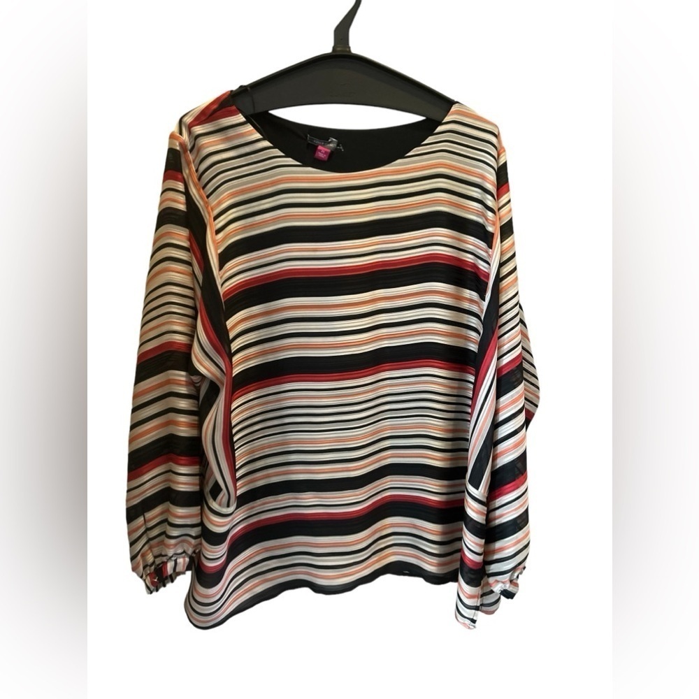 VINCE CAMUTO multi color Blouse 2X